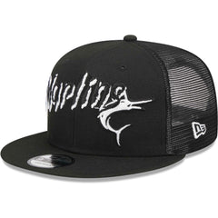 Miami Marlins New Era Street Trucker 9FIFTY Snapback Hat Near Me