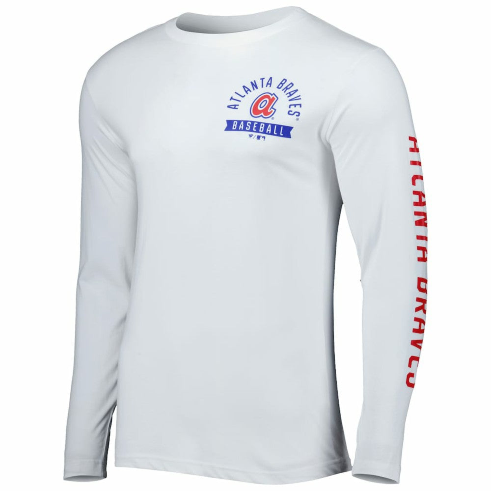 Atlanta Braves Fanatics Pressbox Long Sleeve T-Shirt Online