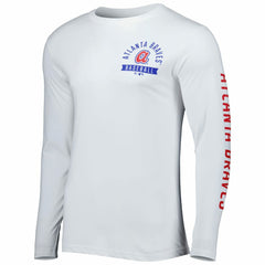 Atlanta Braves Fanatics Pressbox Long Sleeve T-Shirt Online