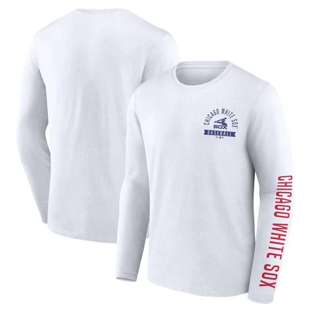 Chicago White Sox Fanatics Pressbox Long Sleeve T-Shirt Sale