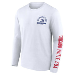 Chicago White Sox Fanatics Pressbox Long Sleeve T-Shirt Sale