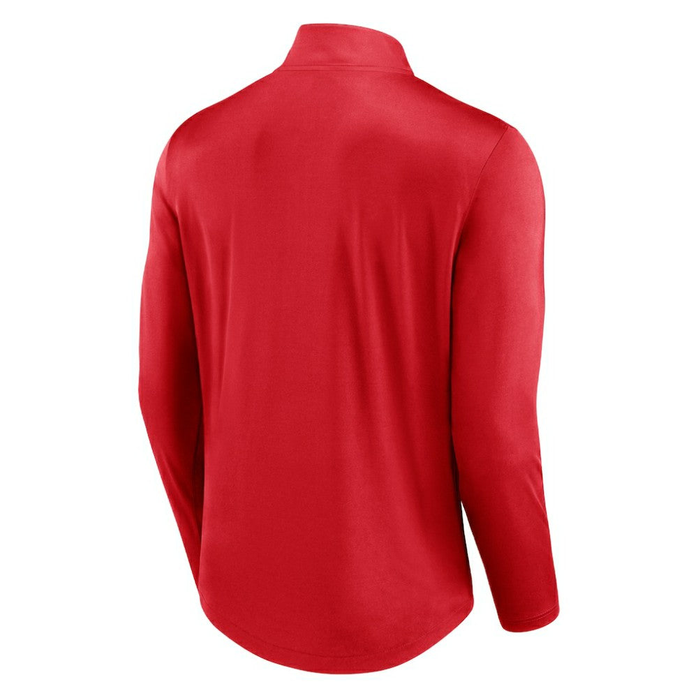 Washington Nationals Fanatics Tough Minded Lightweight Quarter-Zip Pullover Clearance