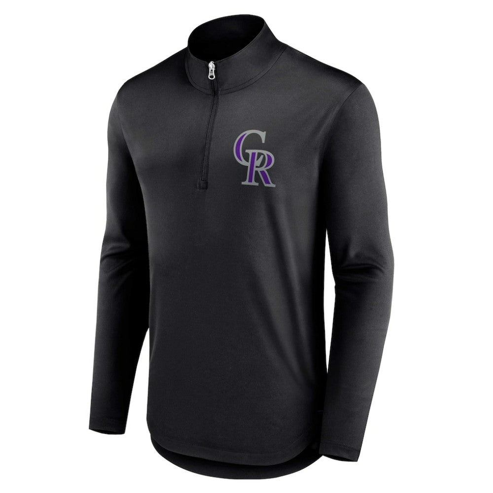 Colorado Rockies Fanatics Tough Minded Lightweight Quarter-Zip Pullover discount