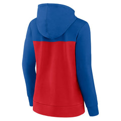 Chicago Cubs Fanatics Women's Take The Field Colorblocked Hoodie Full-Zip Jacket Sale