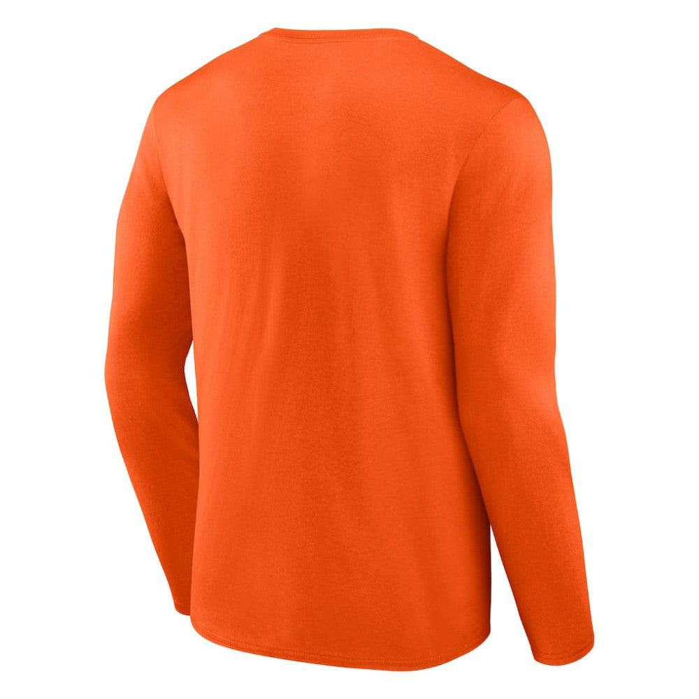 Philadelphia Flyers - Fanatics Covert Long Sleeve T-Shirt Orange