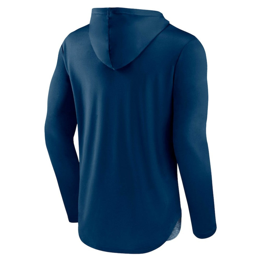 Seattle Kraken Fanatics Podium Defender Pullover Hoodie Deep Sea Blue