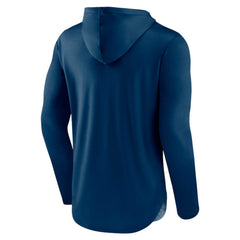 Seattle Kraken Fanatics Podium Defender Pullover Hoodie Deep Sea Blue
