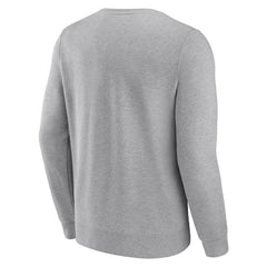 Fanatics - Chicago Bulls True Classics Vint Pullover Sweatshirt - Heathered Gray