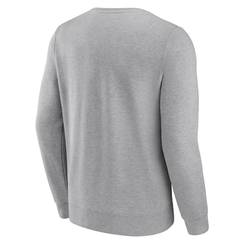 Fanatics - Brooklyn Nets True Classics Vint Pullover Sweatshirt - Heathered Gray