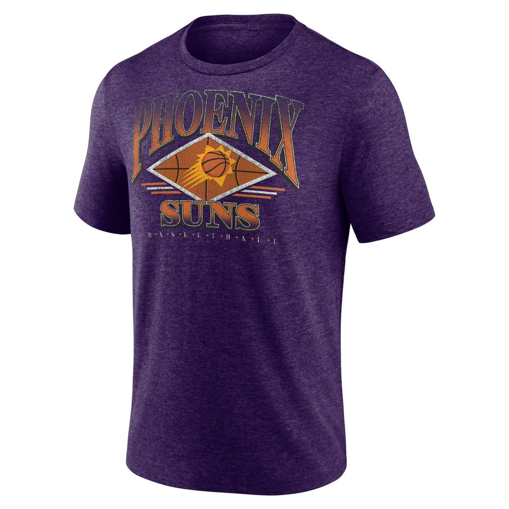 Fanatics - Phoenix Suns True Classics Power Phase Tri-Blend T-Shirt - Heather Purple