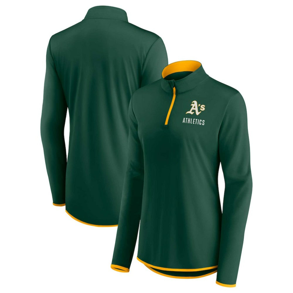 Athletics Fanatics Women's Worth The Drive Quarter-Zip Jacket Sale
