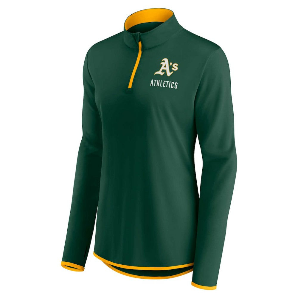 Athletics Fanatics Women's Worth The Drive Quarter-Zip Jacket Sale