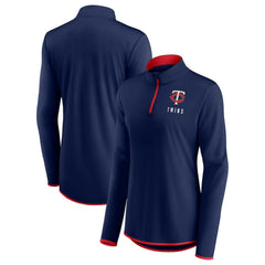 Minnesota Twins Fanatics Women's Worth The Drive Quarter-Zip Jacket Clearance