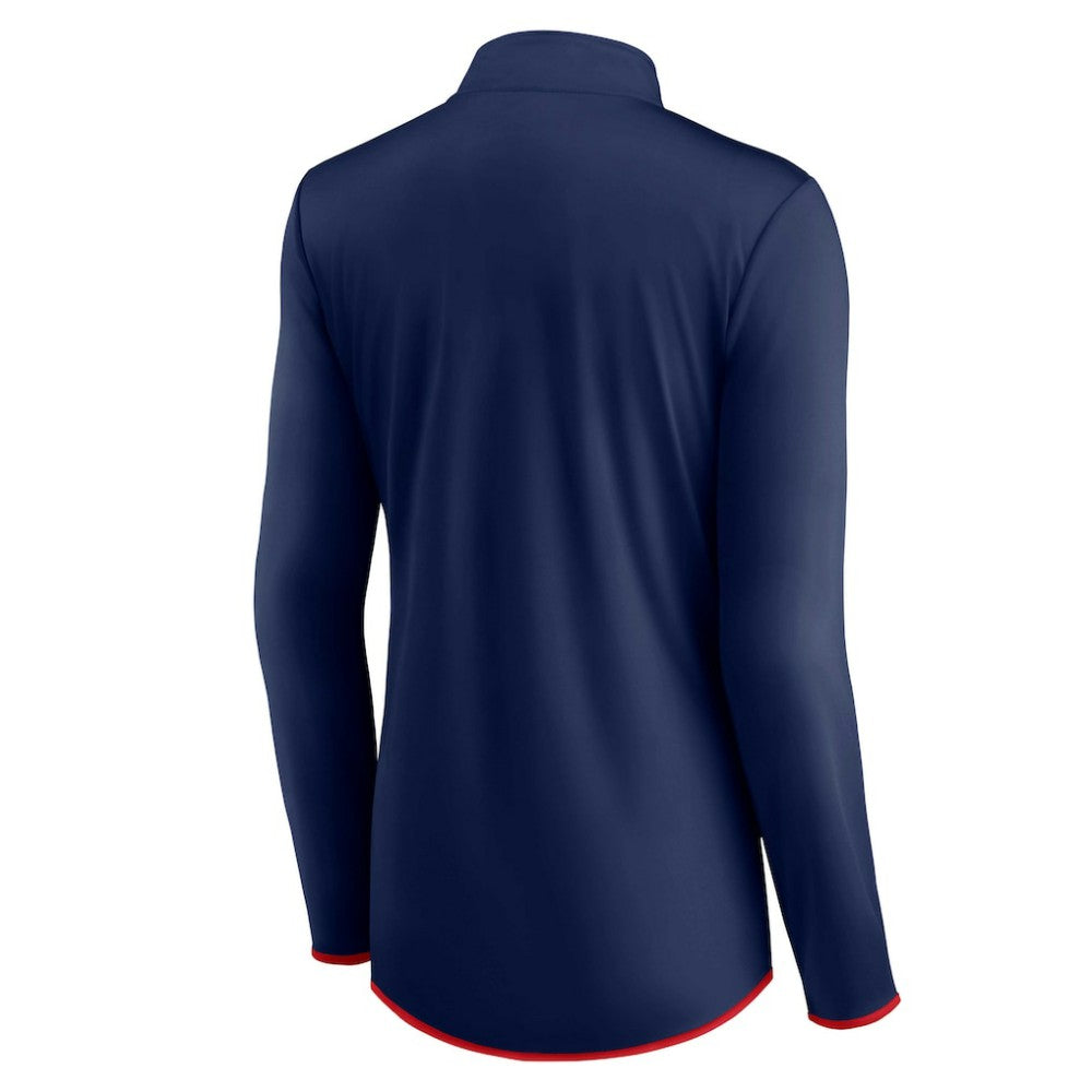 Minnesota Twins Fanatics Women's Worth The Drive Quarter-Zip Jacket Clearance