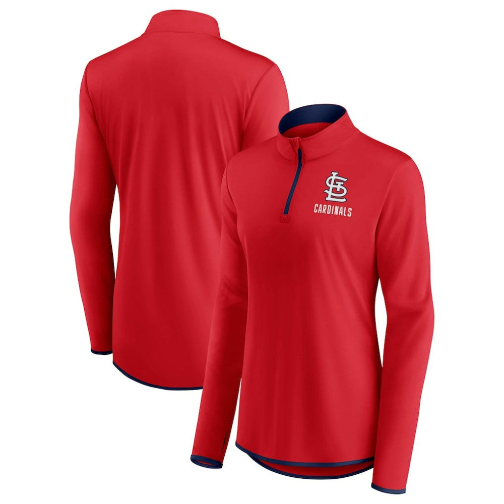 St. Louis Cardinals Fanatics Women's Worth The Drive Quarter-Zip Jacket Near Me