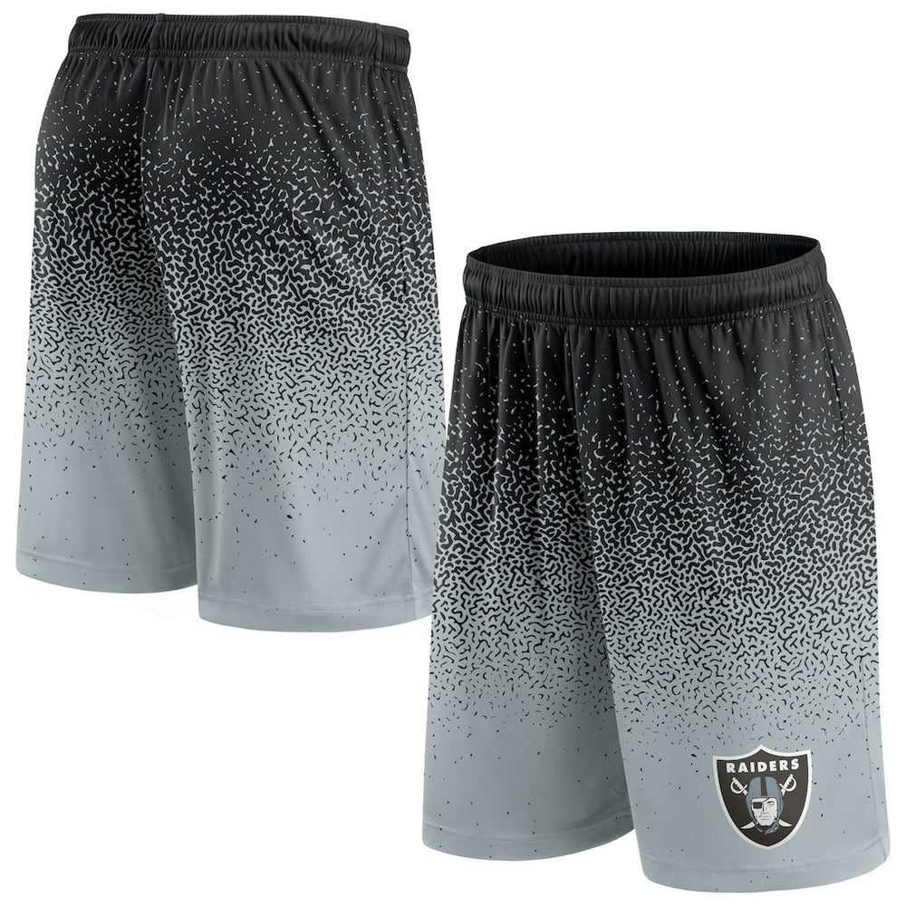 Las Vegas Raiders Ombre Shorts Black/Silver - Fanatics