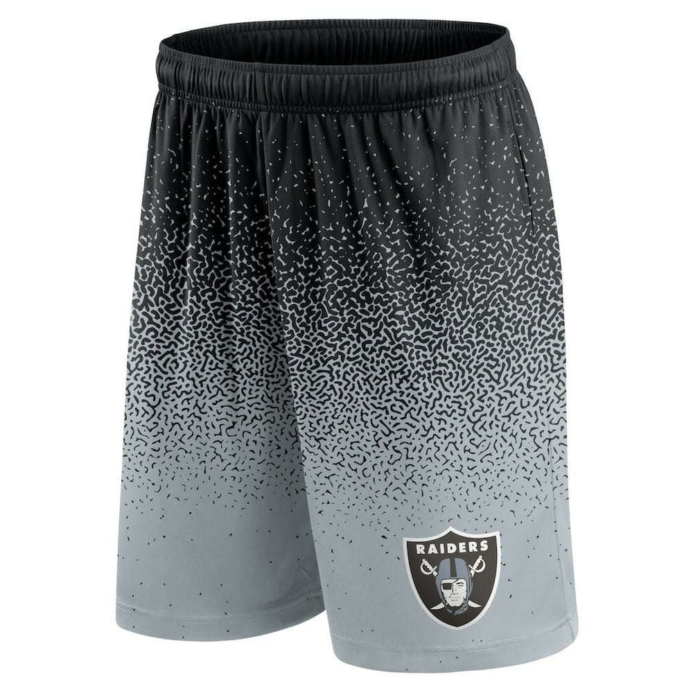 Las Vegas Raiders Ombre Shorts Black/Silver - Fanatics