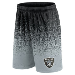Las Vegas Raiders Ombre Shorts Black/Silver - Fanatics