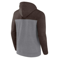 Cleveland Browns Down and Distance Full-Zip Hoodie Heather Gray - Fanatics