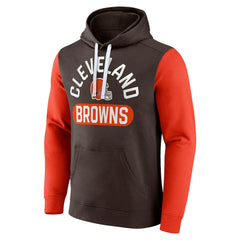 Cleveland Browns Extra Point Pullover Hoodie Brown - Fanatics