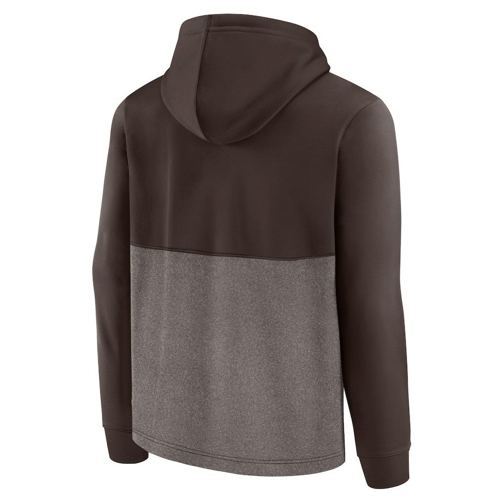 Cleveland Browns Winter Camp Pullover Hoodie Brown - Fanatics