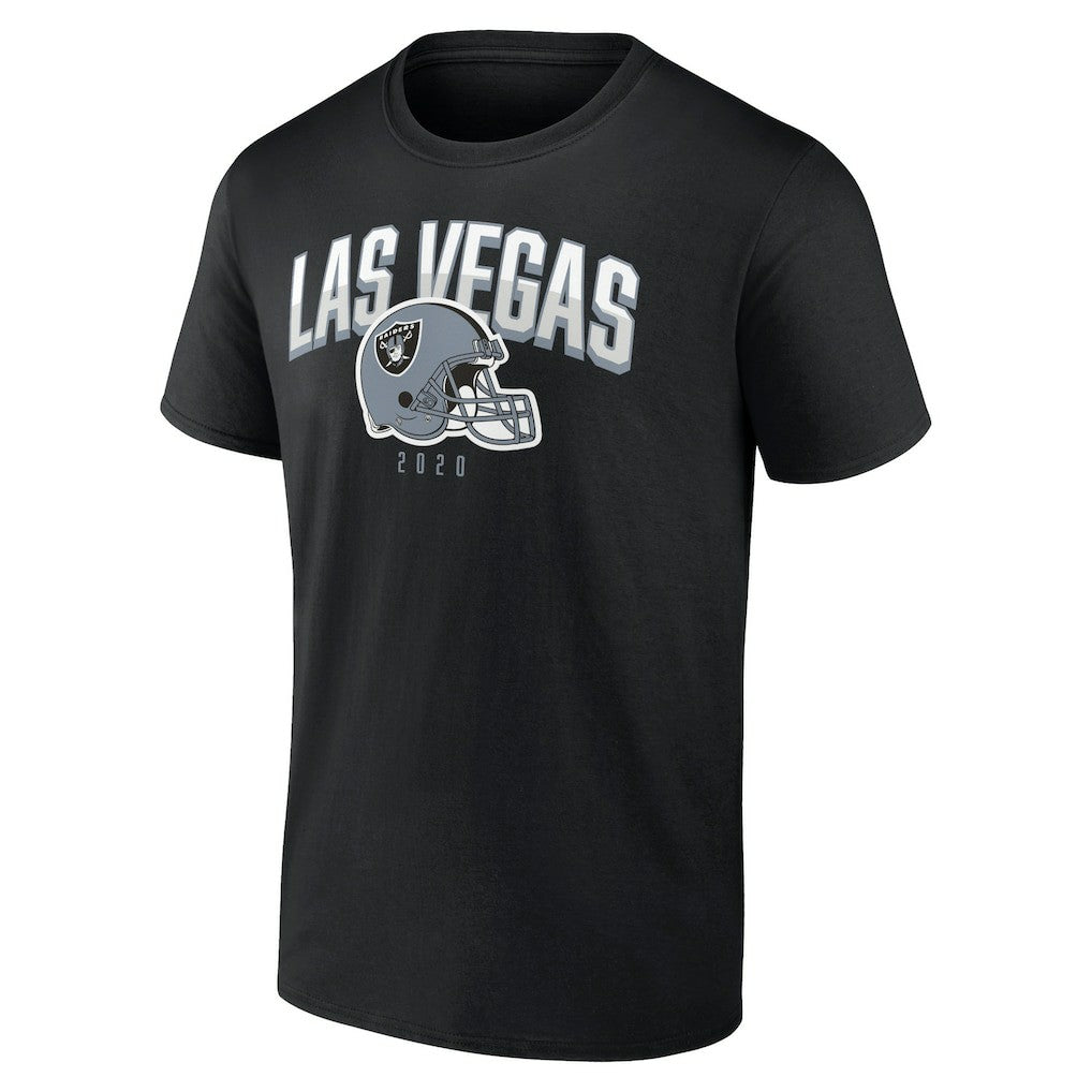 Las Vegas Raiders Long and Short Sleeve Two-Pack T-Shirt Black/White - Fanatics