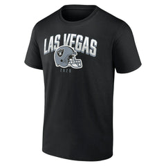 Las Vegas Raiders Long and Short Sleeve Two-Pack T-Shirt Black/White - Fanatics