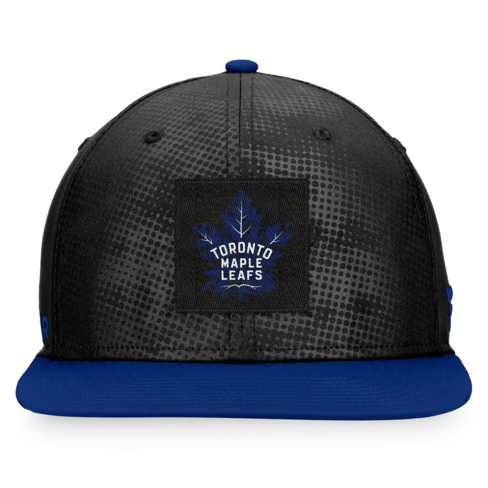 Toronto Maple Leafs - Fanatics Authentic Pro Alternate Logo Snapback Hat Black/Blue