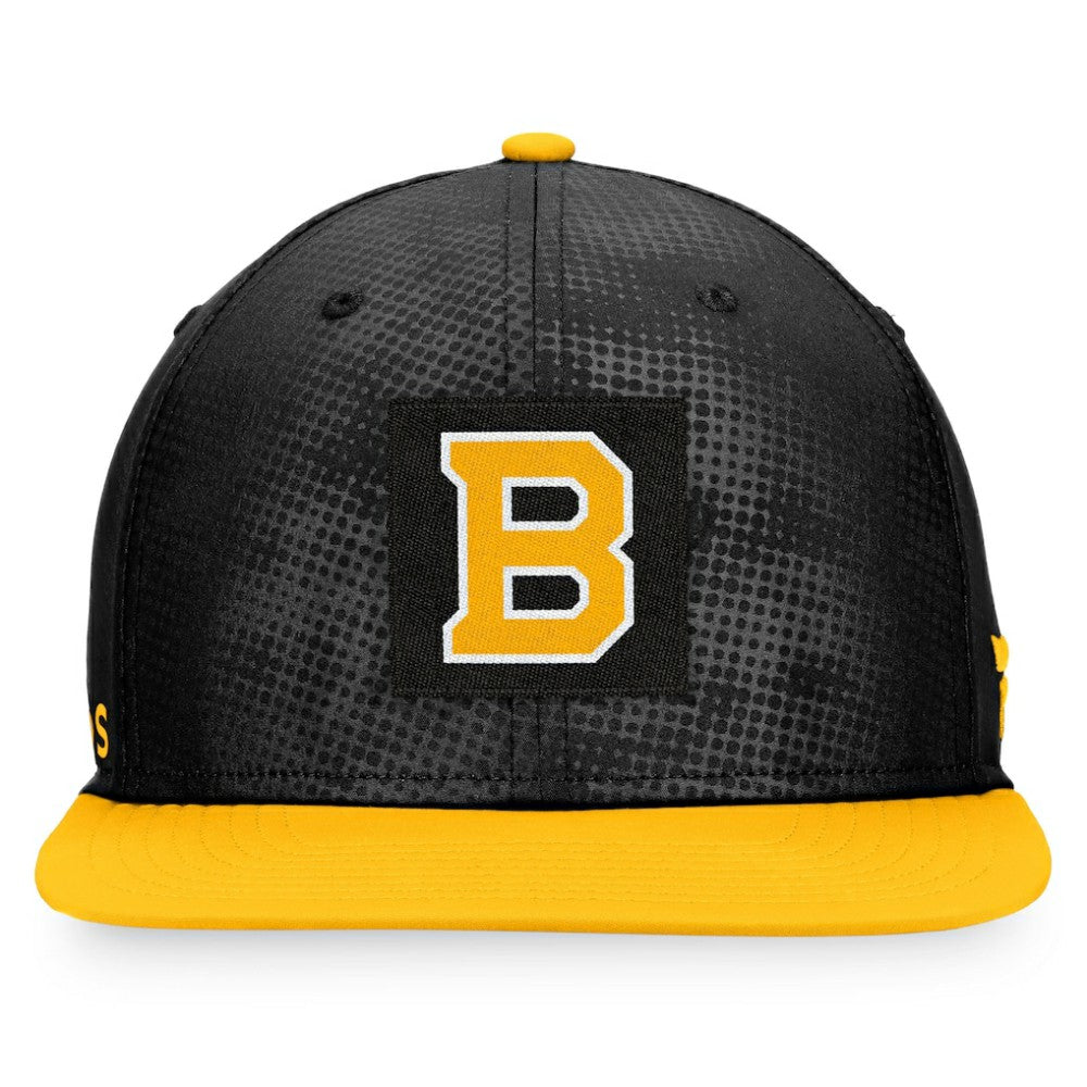 Boston Bruins Fanatics Authentic Pro Alternate Logo Snapback Hat Black/Gold