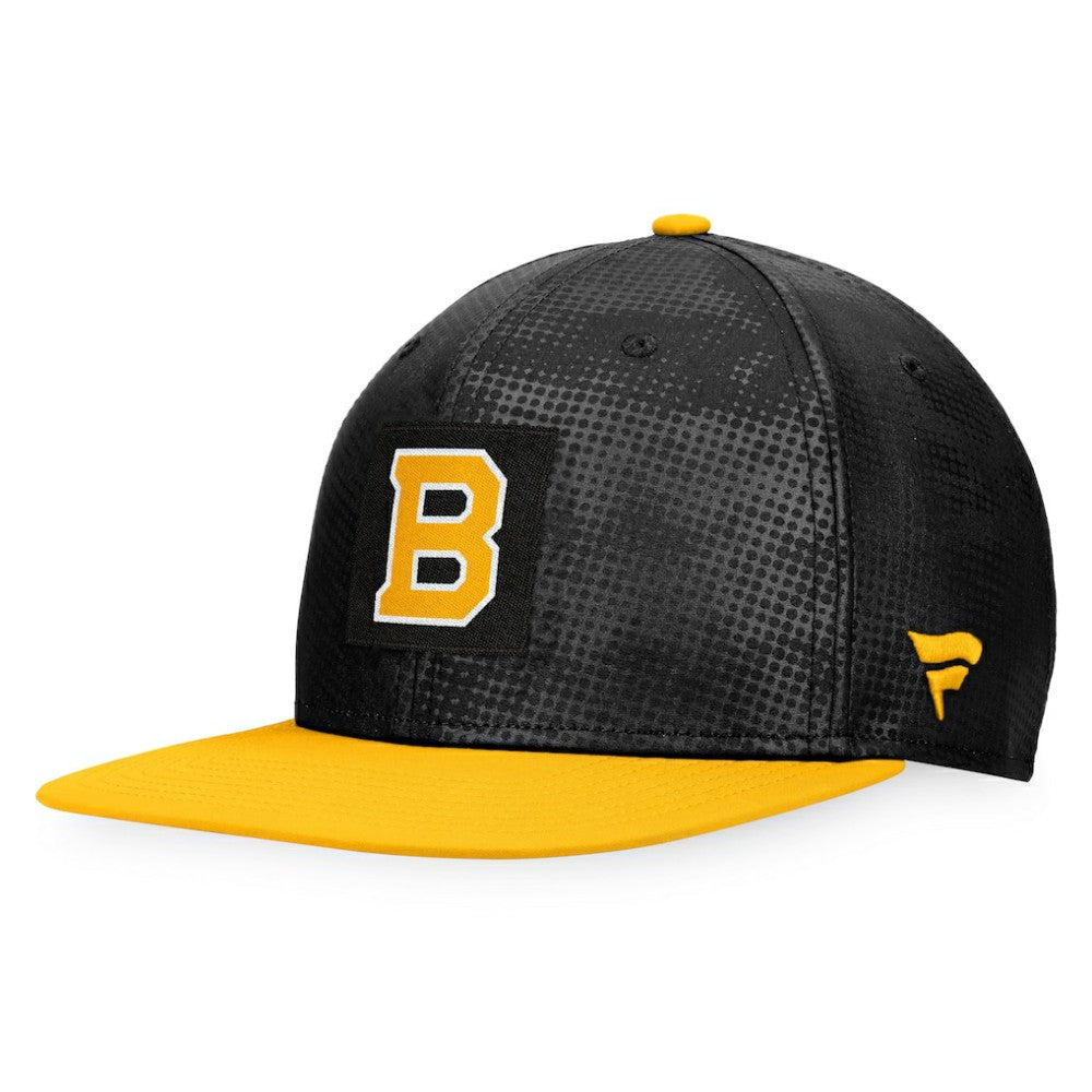 Boston Bruins Fanatics Authentic Pro Alternate Logo Snapback Hat Black/Gold