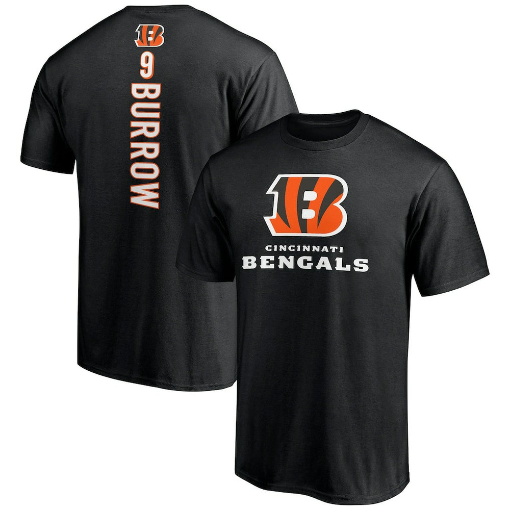 Joe Burrow Cincinnati Bengals Playmaker T-Shirt Black - NFL