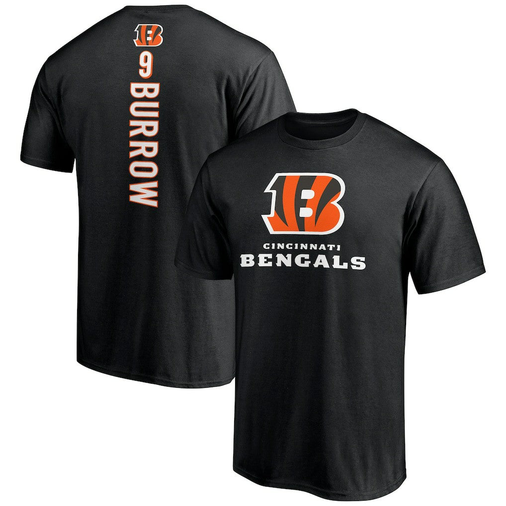Joe Burrow Cincinnati Bengals Playmaker T-Shirt Black - NFL