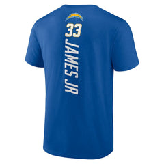 Derwin James Jr. Los Angeles Chargers Playmaker T-Shirt Blue - NFL