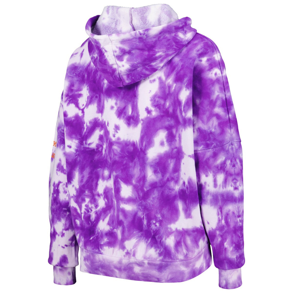 New Era - Phoenix Suns Women's Brushed Cotton Tie-Dye Pullover Hoodie - Purple
