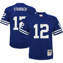 Roger Staubach Dallas Cowboys Youth Retired Player Legacy Jersey Royal - Mitchell & Ness
