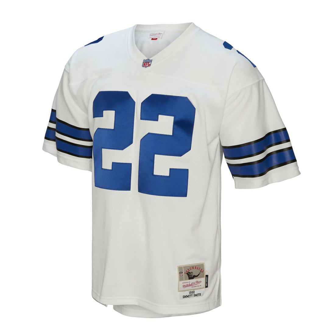 Emmitt Smith Dallas Cowboys Youth Retired Player Legacy Jersey White - Mitchell & Ness