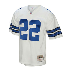 Emmitt Smith Dallas Cowboys Youth Retired Player Legacy Jersey White - Mitchell & Ness