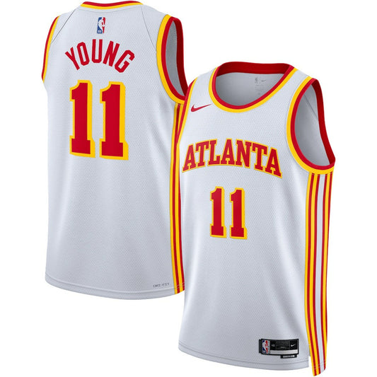 Trae Young Atlanta Hawks Unisex Swingman Jersey - Association Edition - White | NBA Jerseys