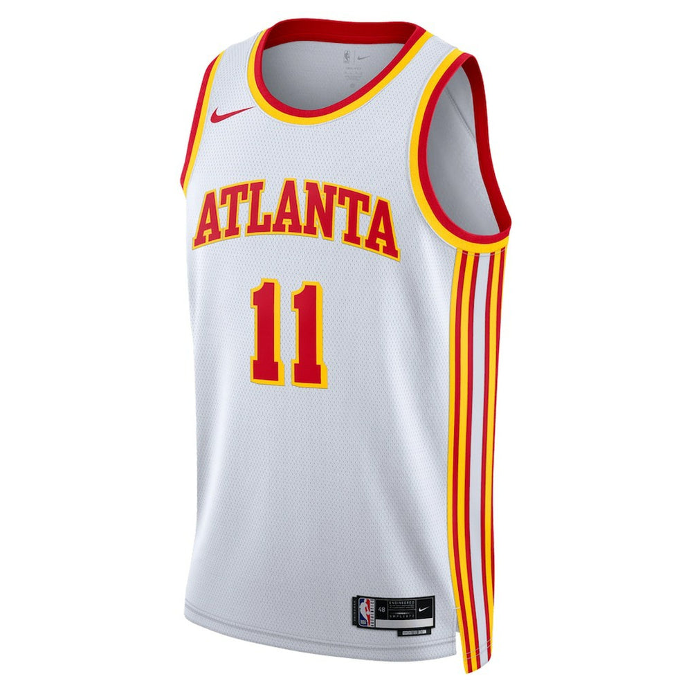 Nike - Trae Young Atlanta Hawks Unisex Swingman Jersey - Association Edition - White