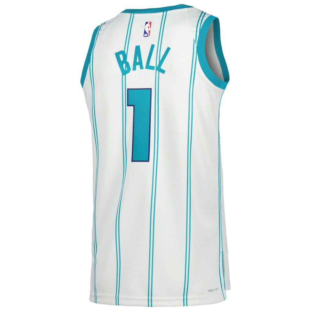 NBA - LaMelo Ball Charlotte Hornets Jordan Brand Unisex Swingman Jersey - Association Edition - White