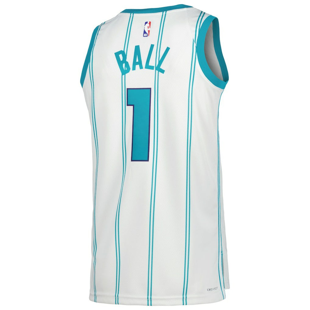 NBA - LaMelo Ball Charlotte Hornets Jordan Brand Unisex Swingman Jersey - Association Edition - White