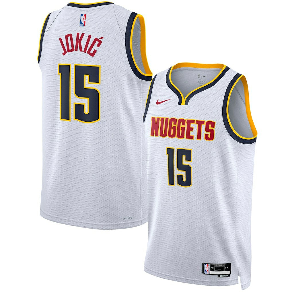 Nikola Jokic Denver Nuggets Unisex Swingman Jersey sale - Association Editi- White | NBA Jerseys