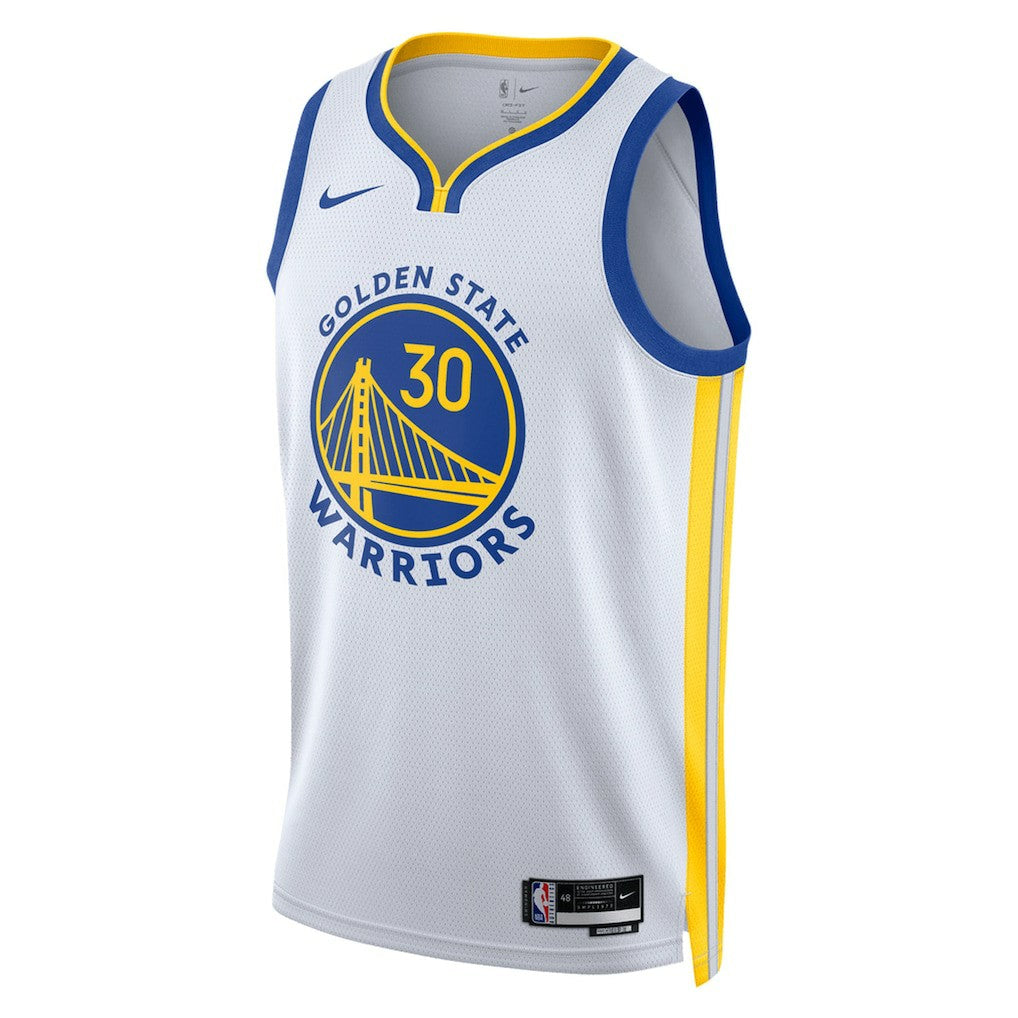 Nike - Stephen Curry Golden State Warriors Unisex Swingman Jersey - Association Editi- White