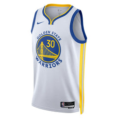 Nike - Stephen Curry Golden State Warriors Unisex Swingman Jersey - Association Editi- White