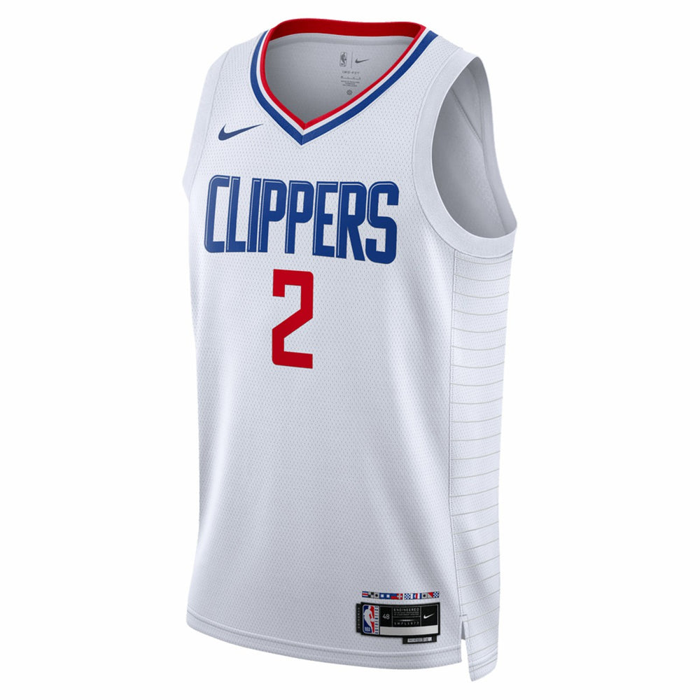 Nike - Kawhi Leonard LA Clippers Unisex Swingman Jersey - Association Edition - White