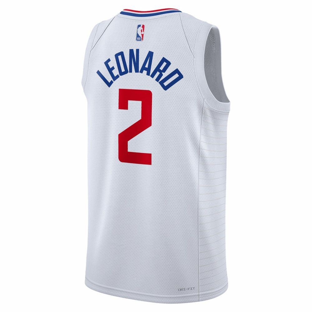 Nike - Kawhi Leonard LA Clippers Unisex Swingman Jersey - Association Edition - White
