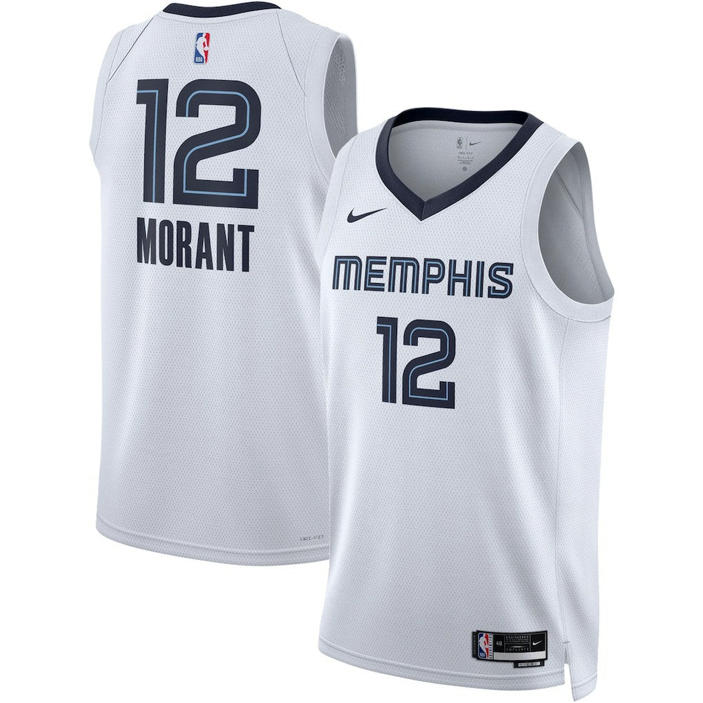 Ja Morant Memphis Grizzlies Unisex Swingman Jersey - Association Edition - White | NBA Jerseys