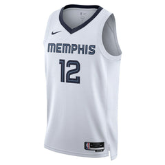 Nike - Ja Morant Memphis Grizzlies Unisex Swingman Jersey - Association Edition - White