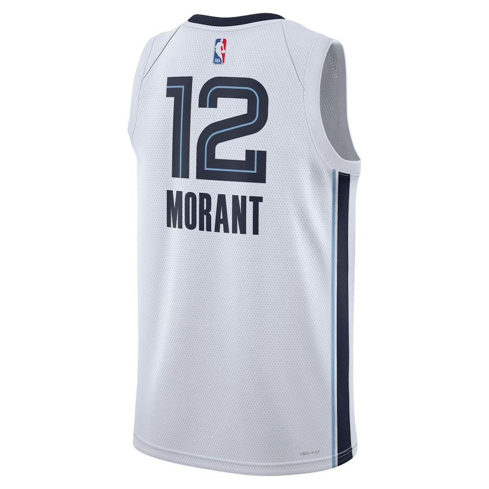 Nike - Ja Morant Memphis Grizzlies Unisex Swingman Jersey - Association Edition - White