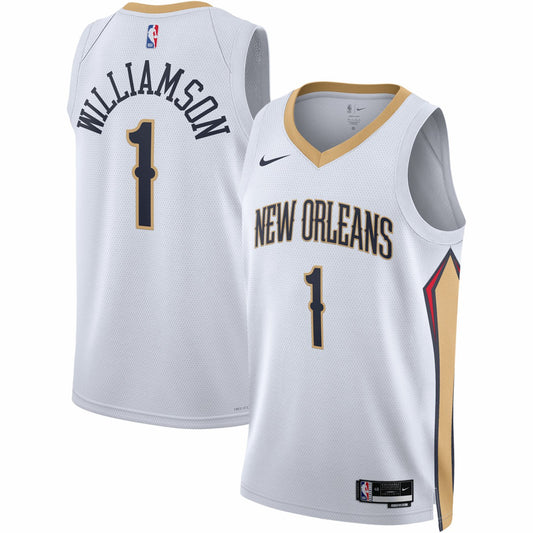 Zion Williamson New Orleans Pelicans Unisex Swingman Jersey - Association Edition - White | NBA Jerseys